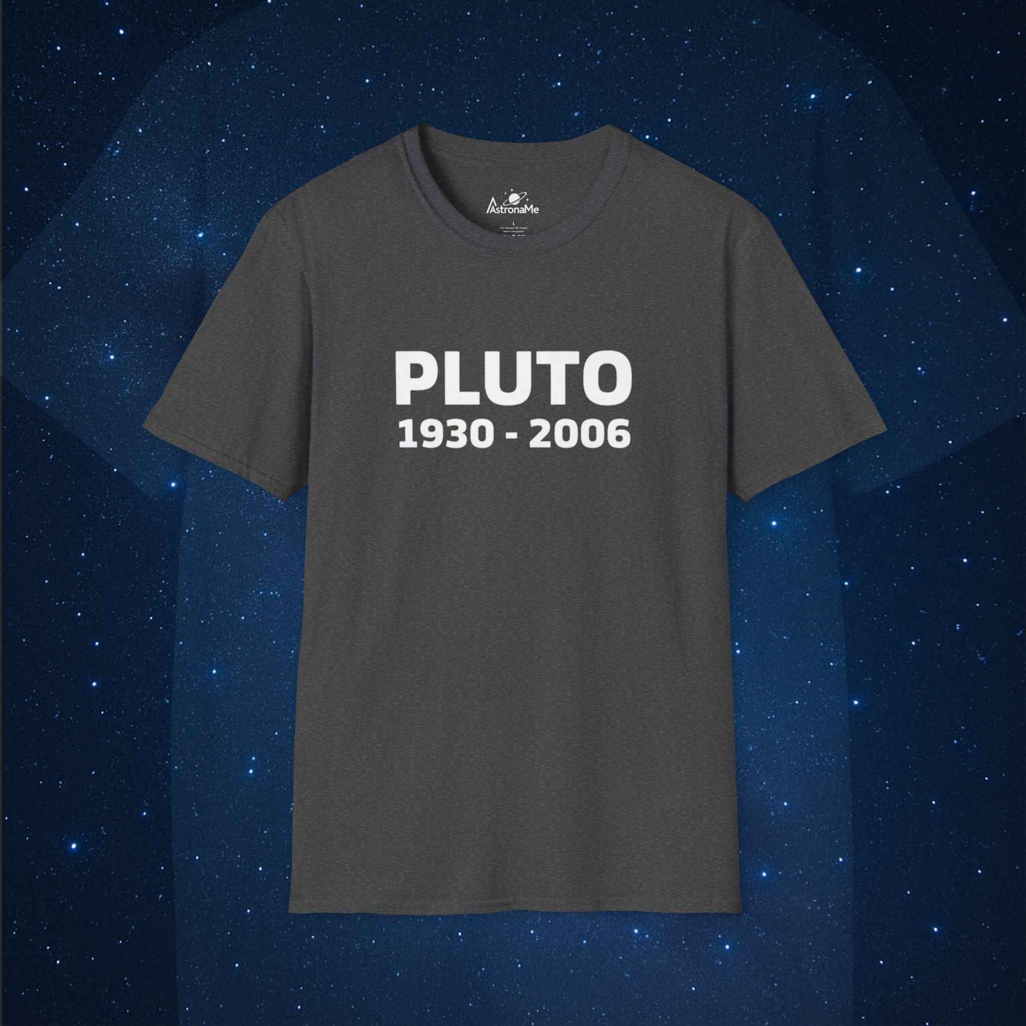 Pluto Memorial Dates T-Shirt