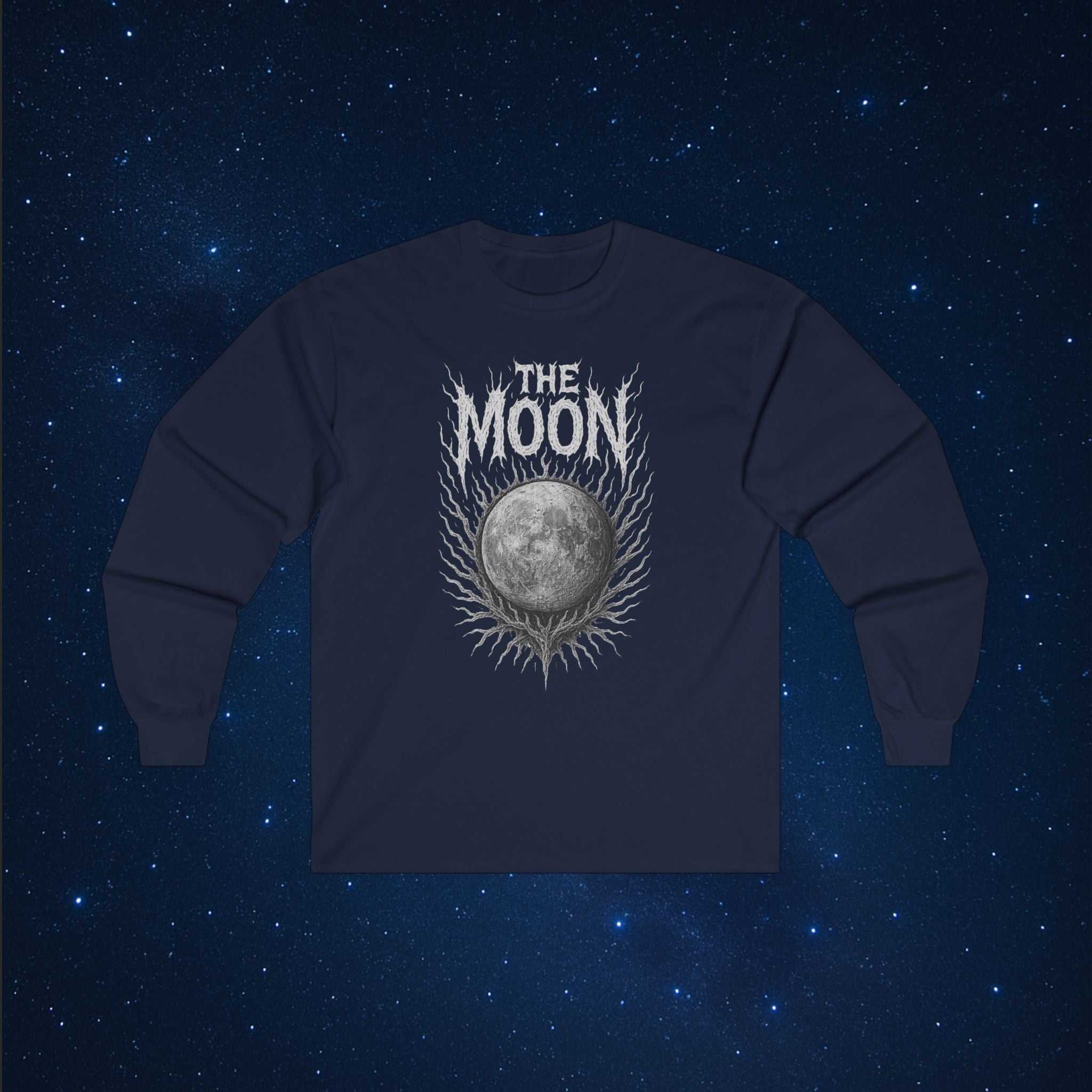 The Moon is Metal Long Sleeve T-Shirt