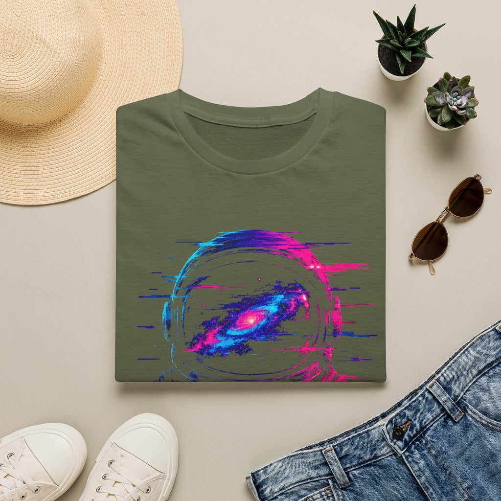 Neon Helmet Galaxy T-Shirt