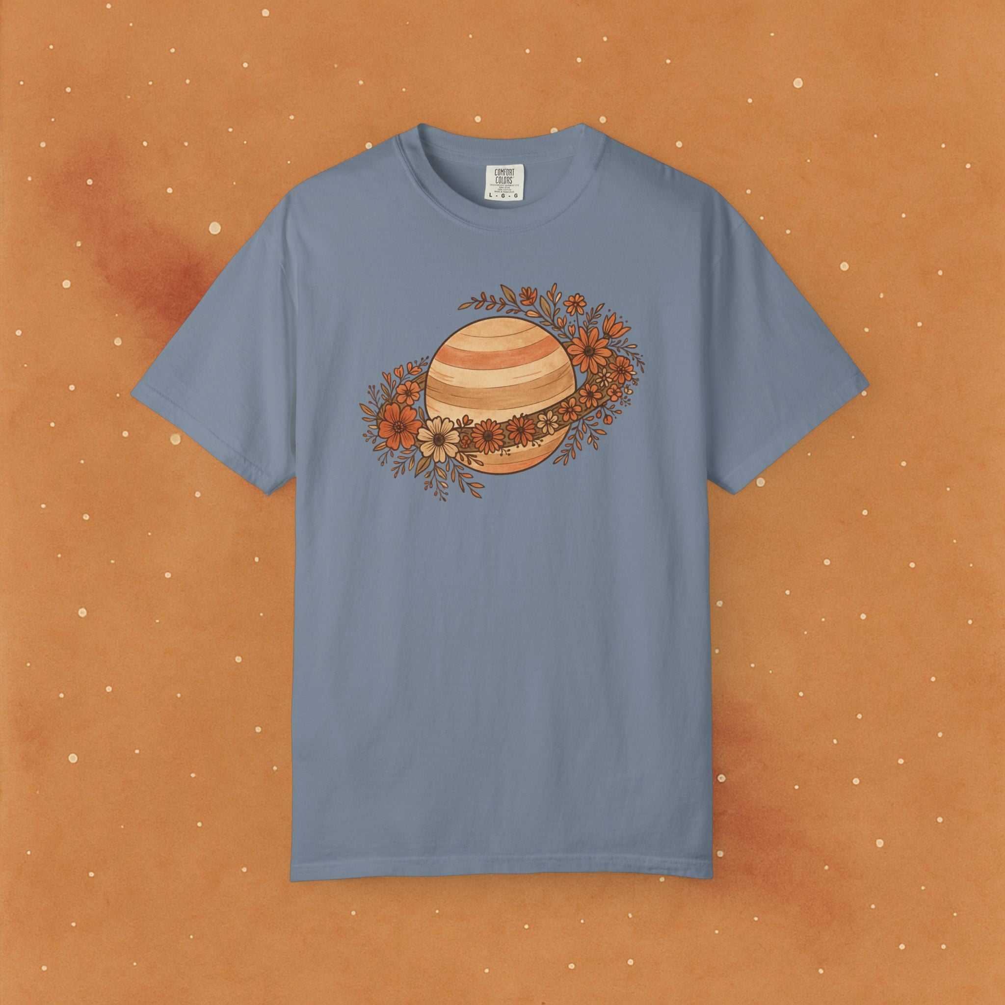 Boho Jupiter Floral Soft T-Shirt - AstronaMe