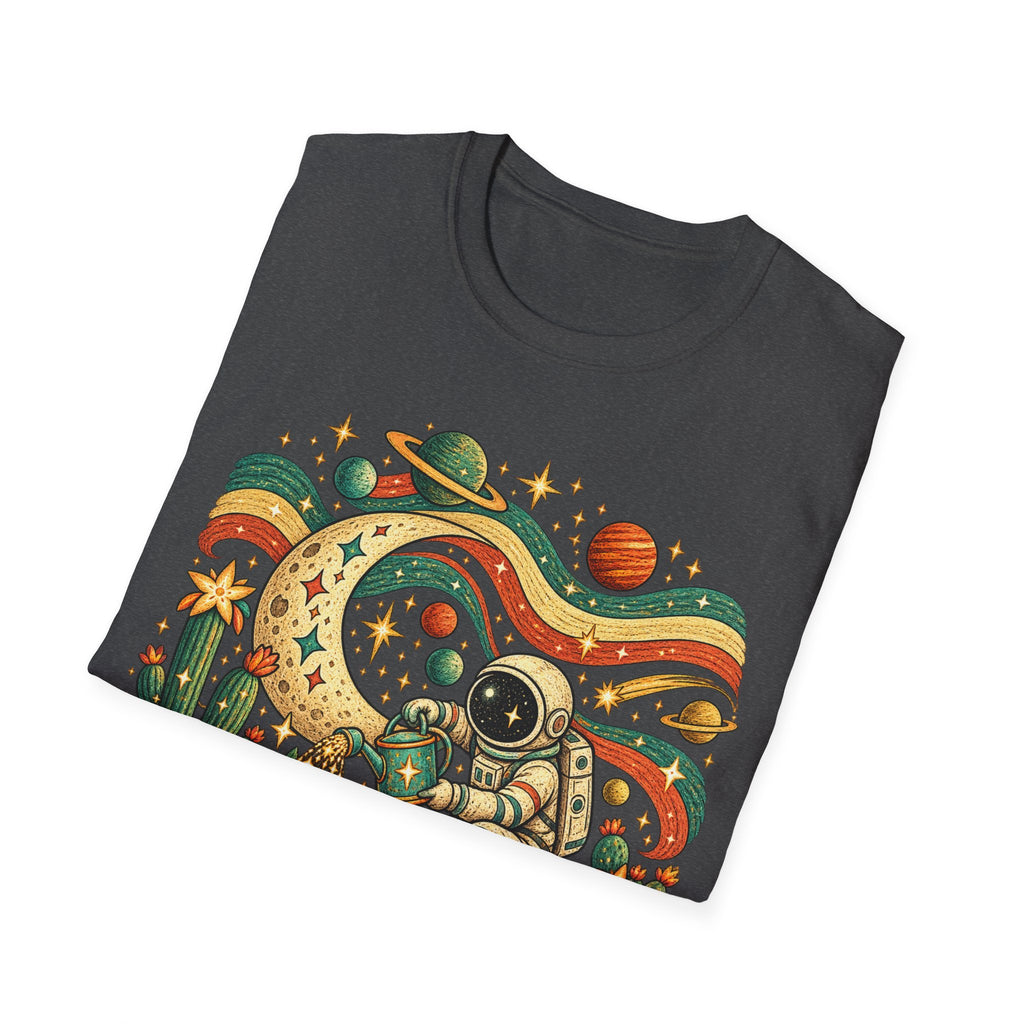 Folk Astronaut Gardener T-Shirt