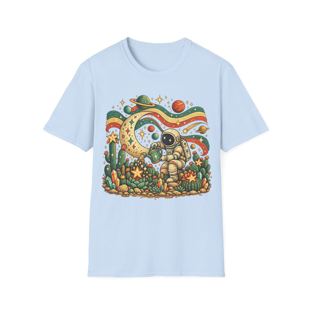 Folk Astronaut Gardener T-Shirt