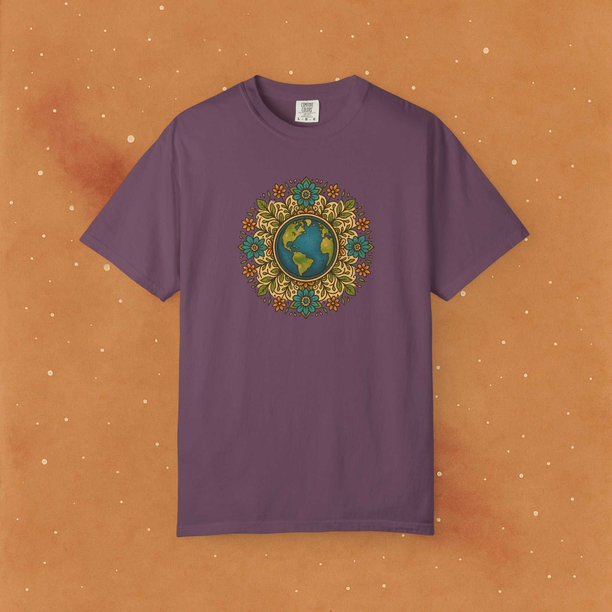 Earth Mandala Soft T-Shirt - AstronaMe