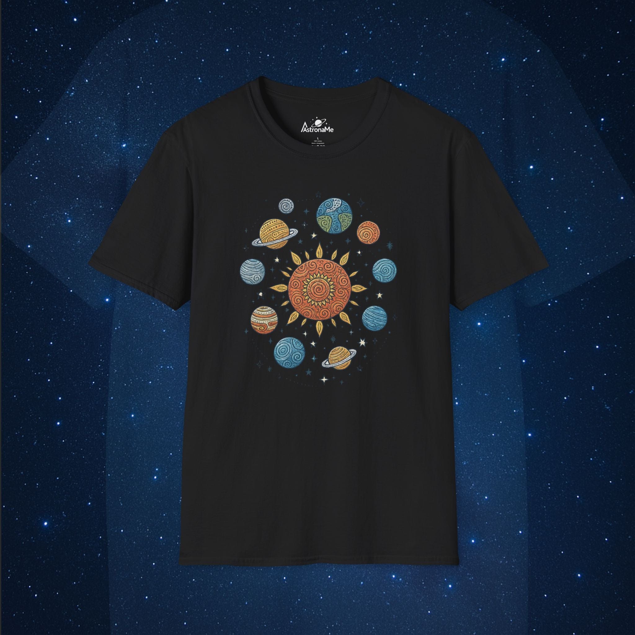 Aboriginal Solar System Shirt - AstronaMe