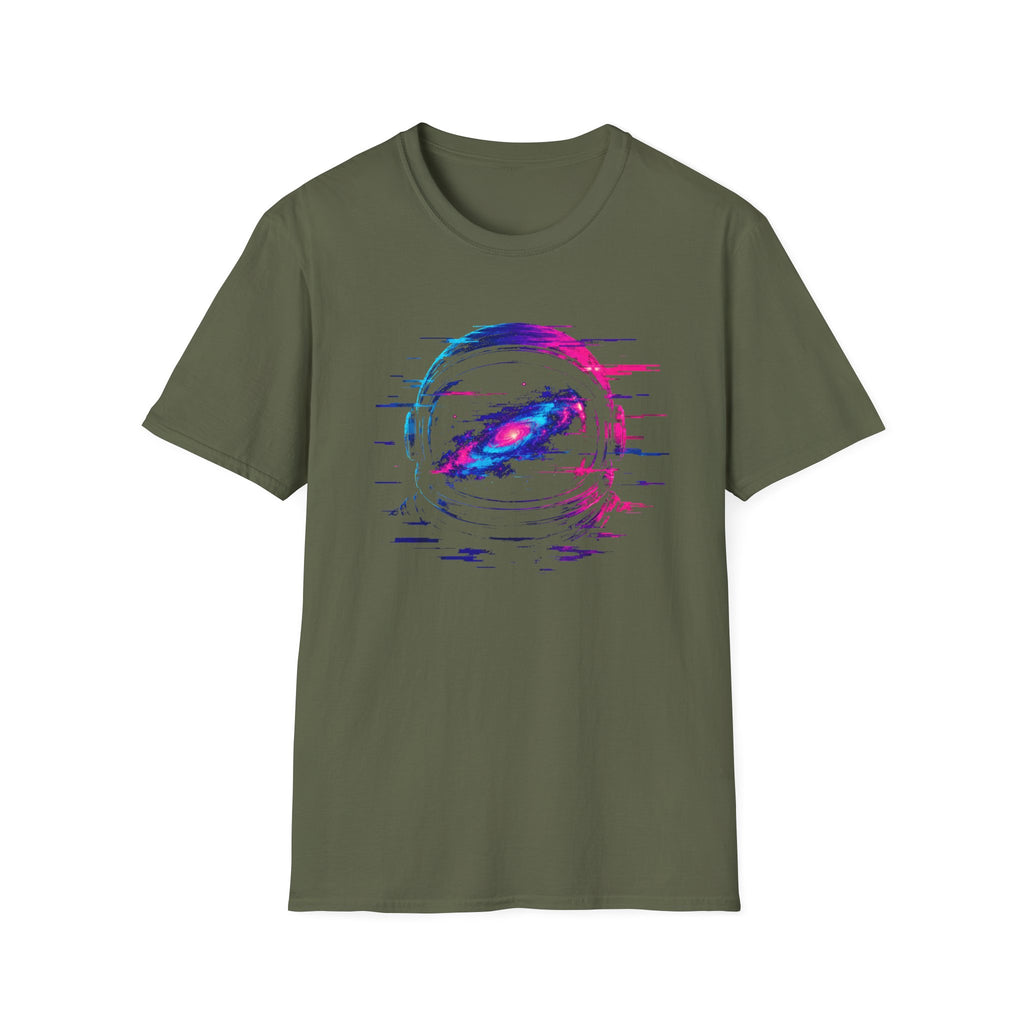 Neon Helmet Galaxy T-Shirt