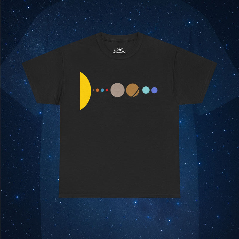 Solar System Flat Classic T-Shirt
