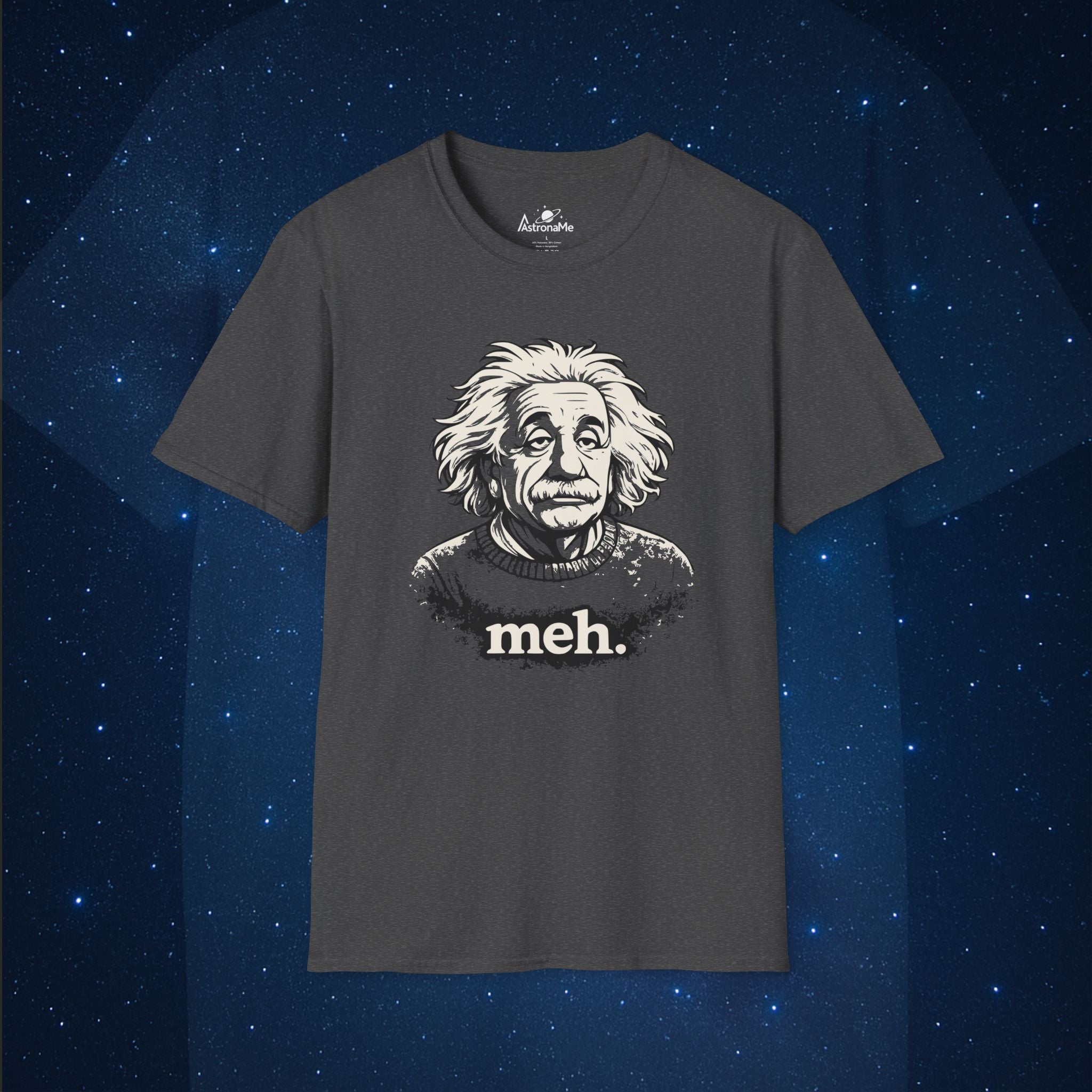 Meh Einstein Soft T-Shirt