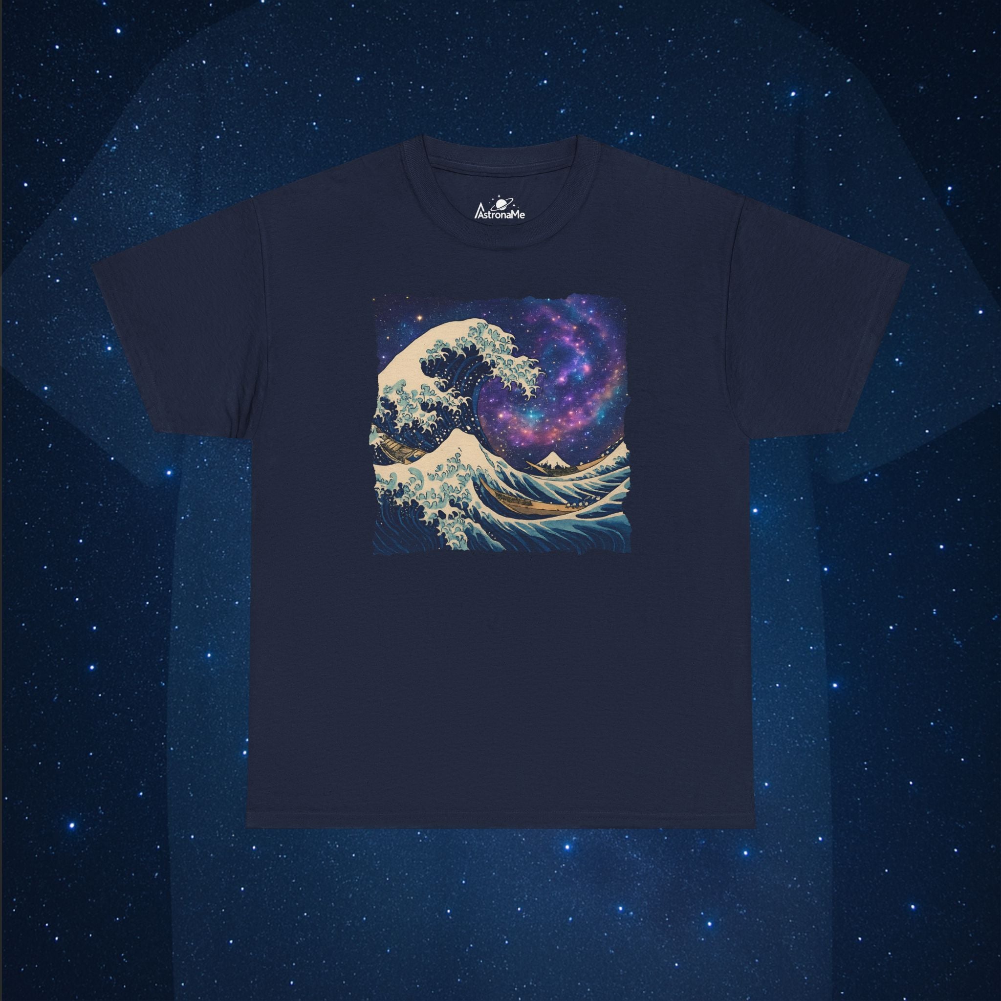 Japanese Wave Galaxy Classic T-Shirt