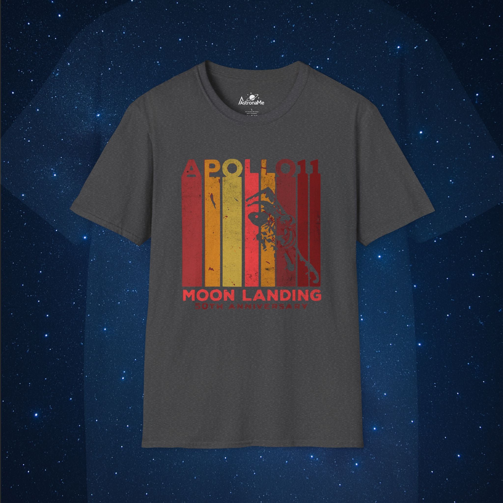 Apollo 11 Anniversary Warm Vintage T-Shirt