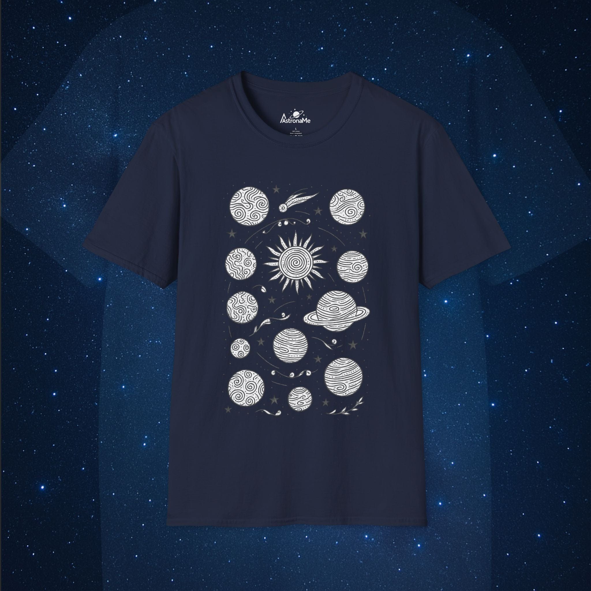 Aboriginal Solar System Shirt - AstronaMe