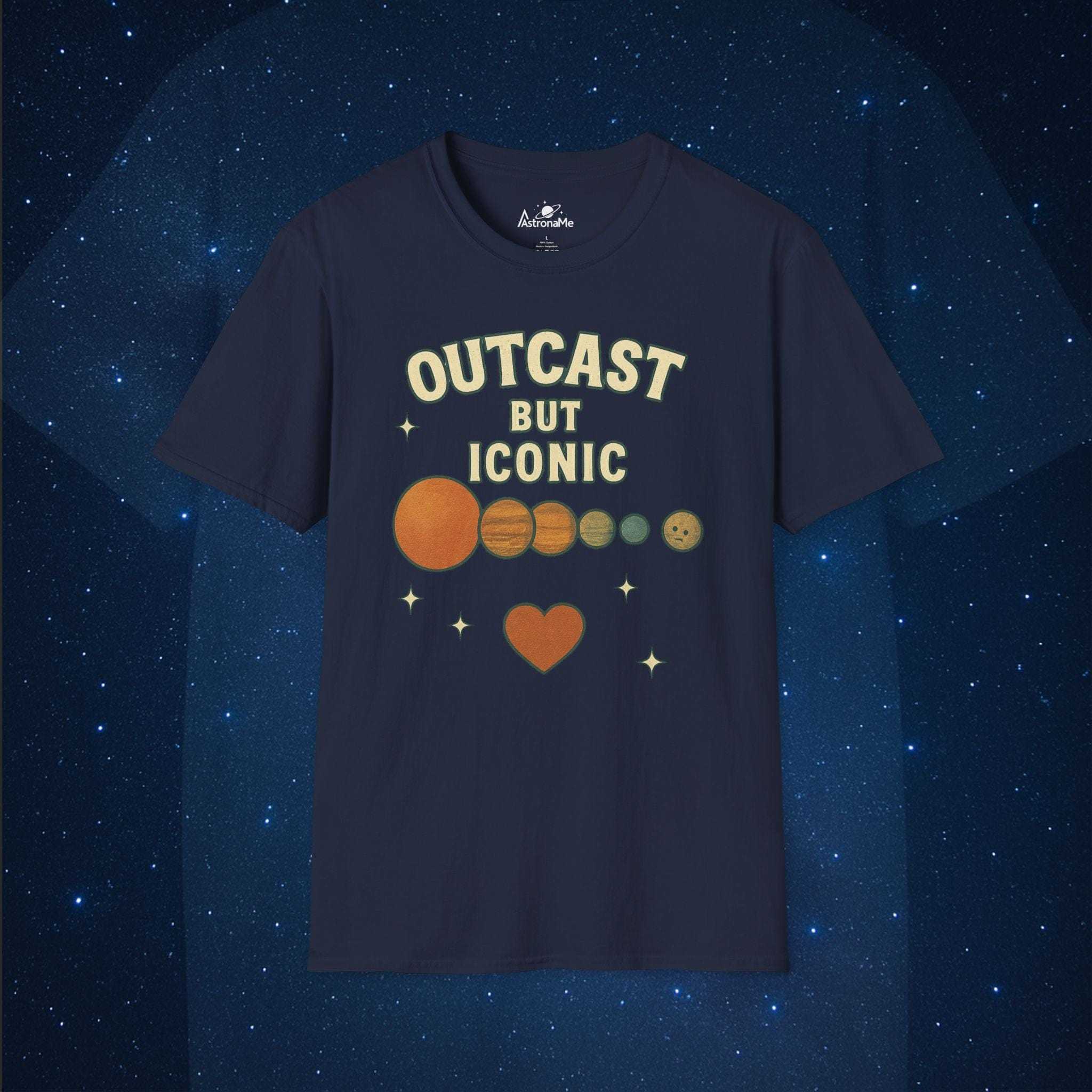 Pluto Outcast But Iconic - AstronaMe