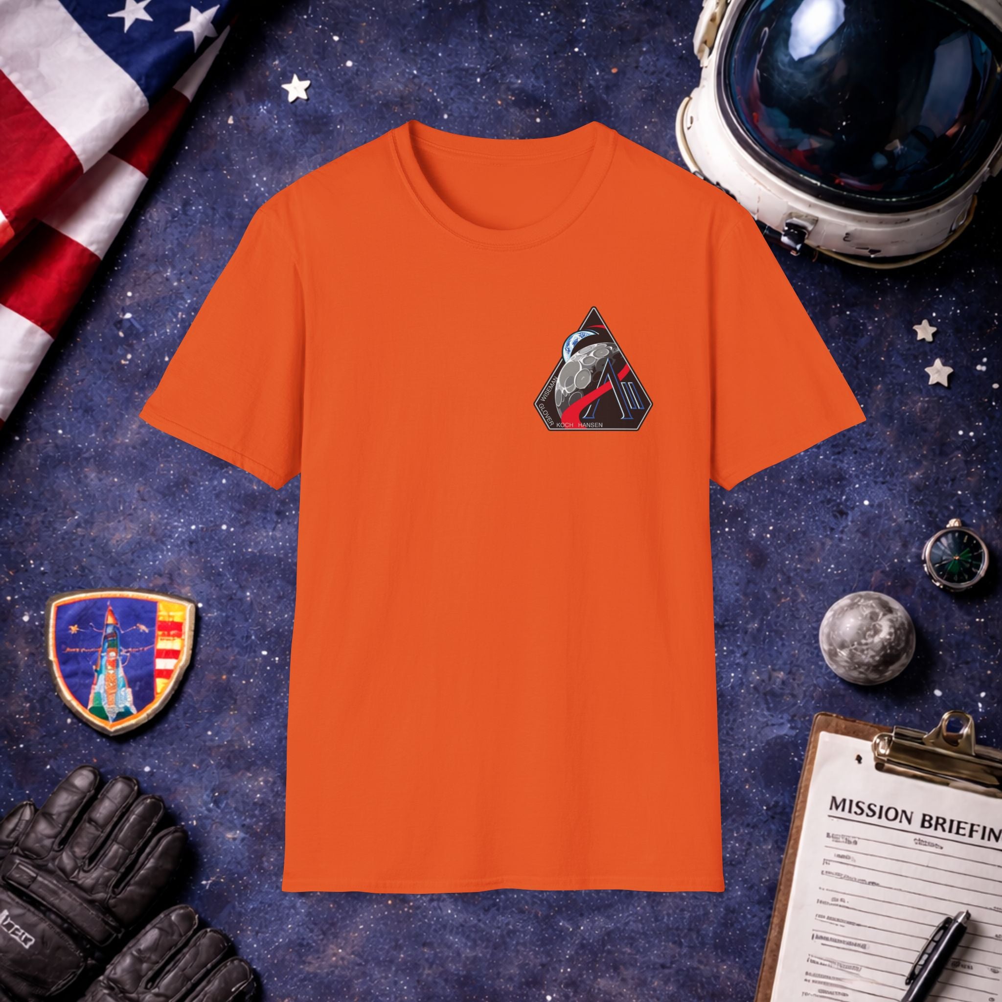 Artemis 2 Mission Patch Pocket T-Shirt