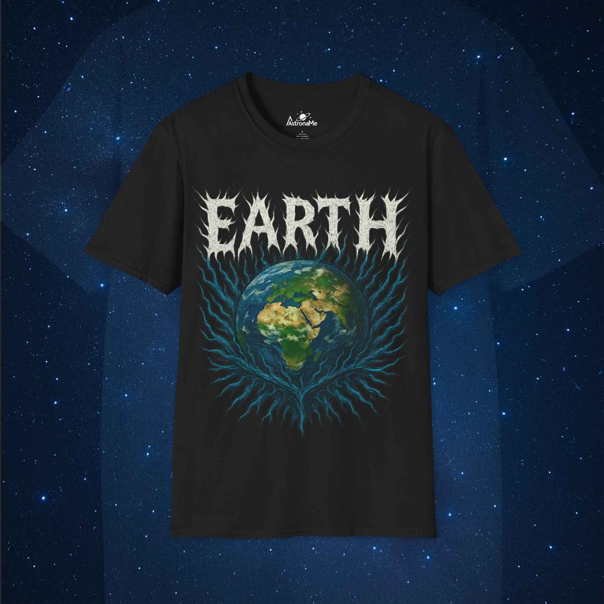Earth is Metal Color T-Shirt