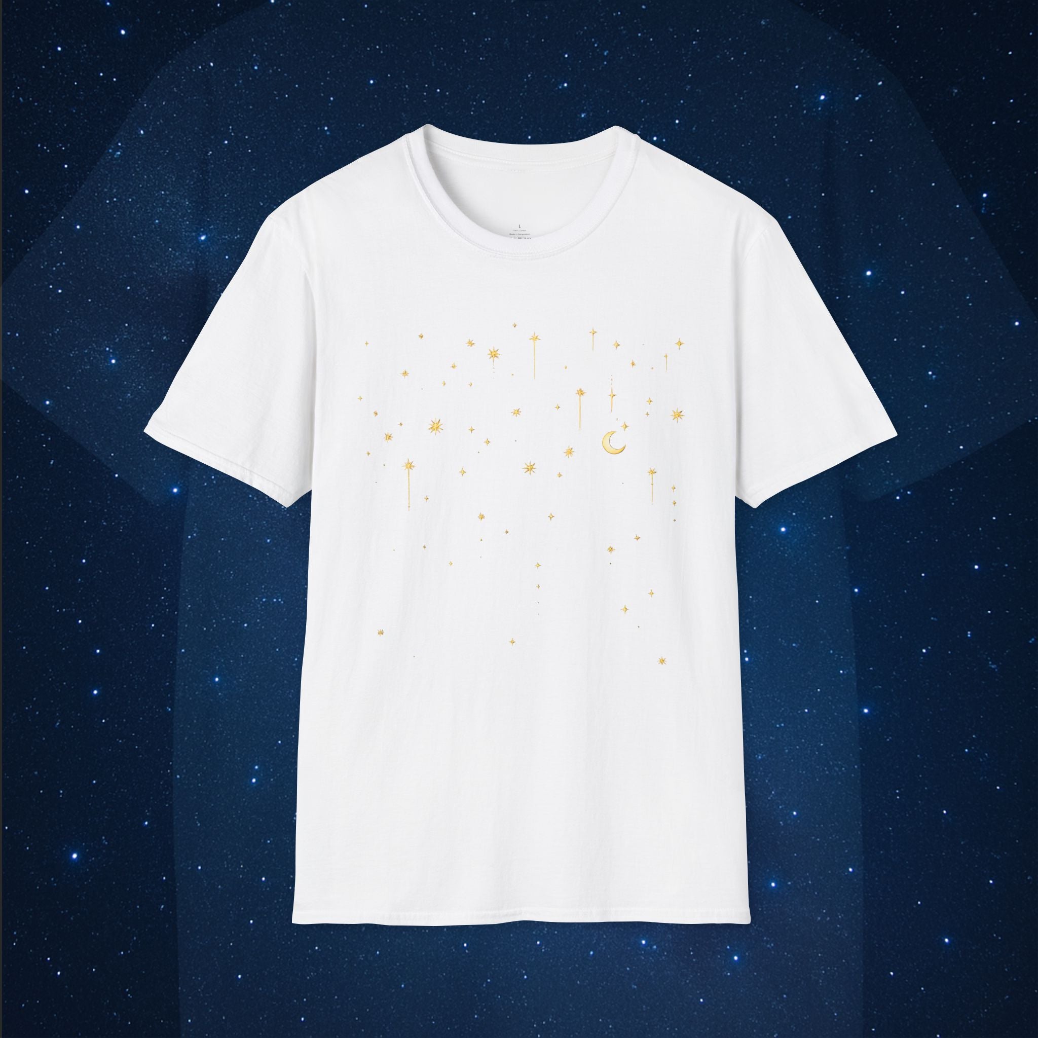 Minimal Celestial Stars T-Shirt