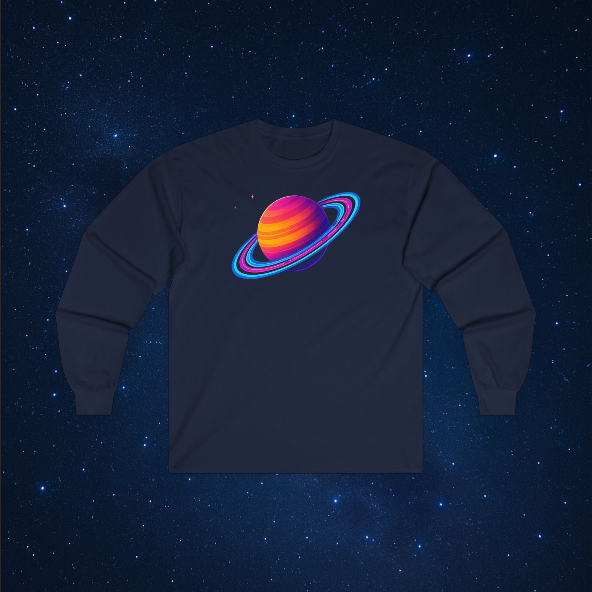 Saturn Neon Long Sleeve T-Shirt