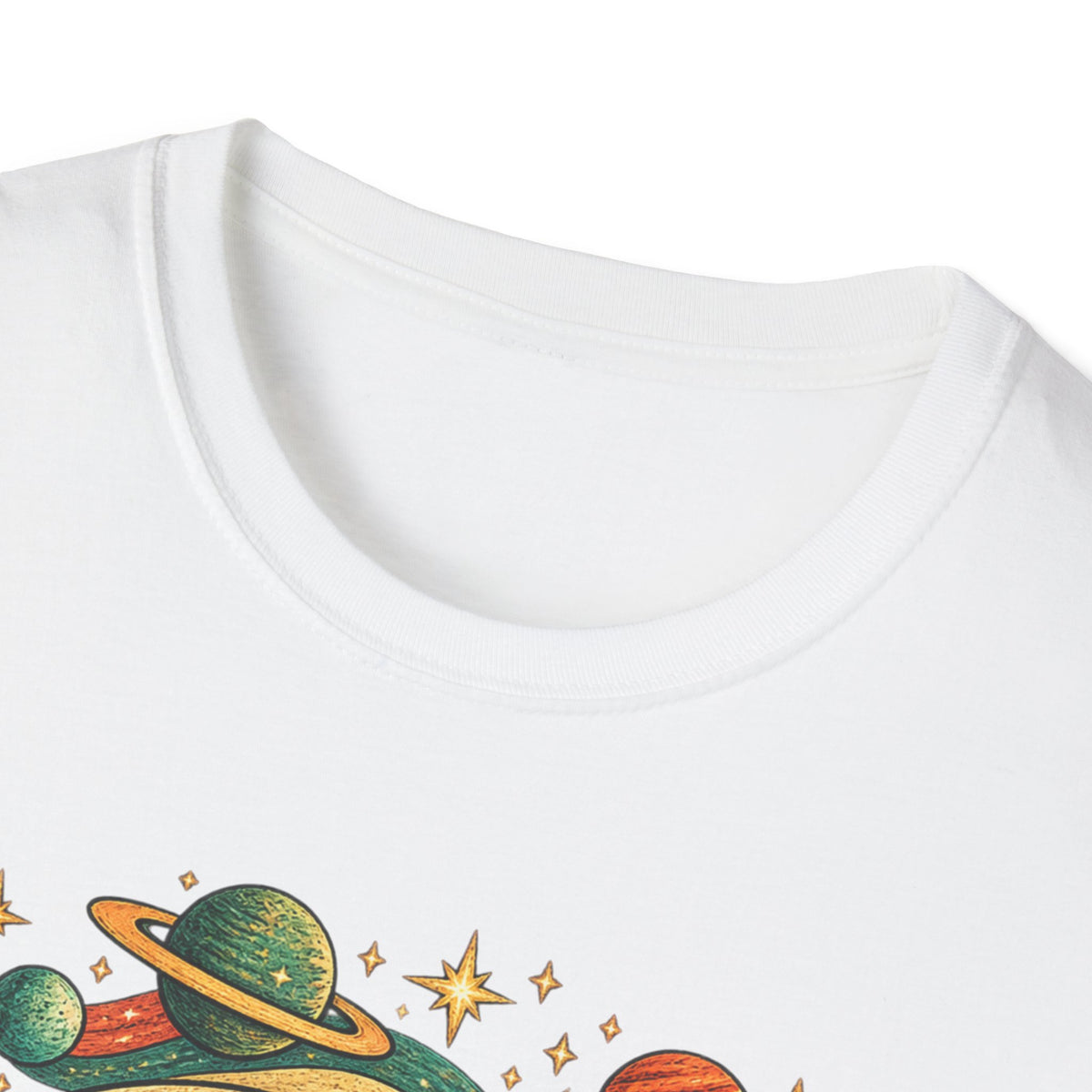 Folk Astronaut Gardener T-Shirt
