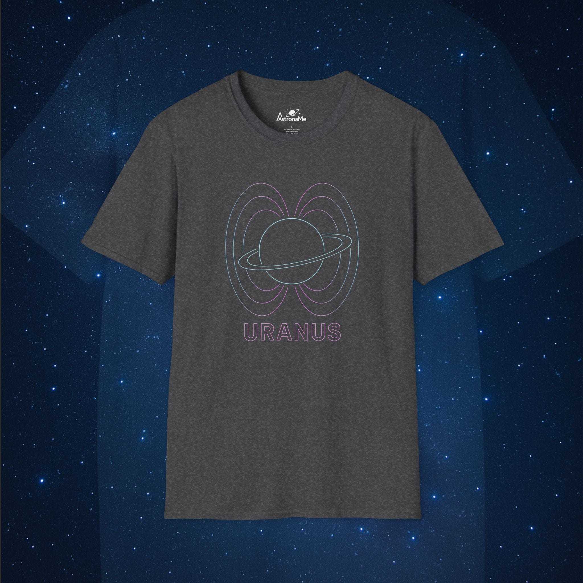 Uranus Neon Outline - AstronaMe