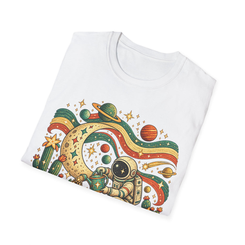 Folk Astronaut Gardener T-Shirt