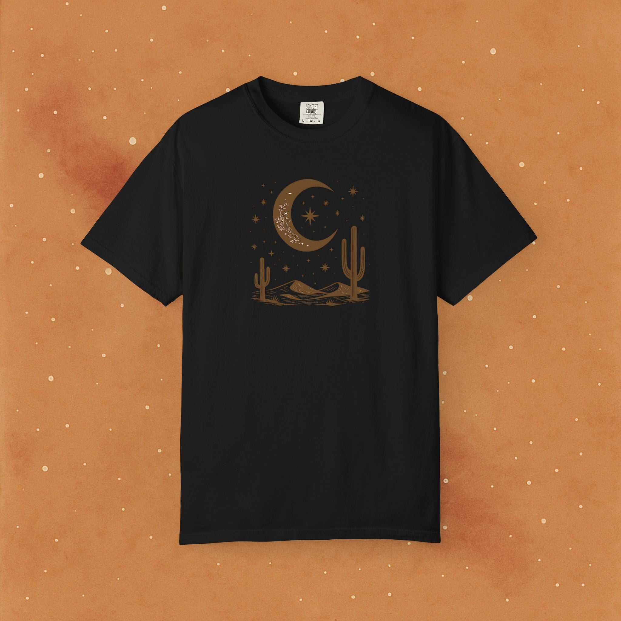 Boho Desert Moon Soft T-Shirt - AstronaMe