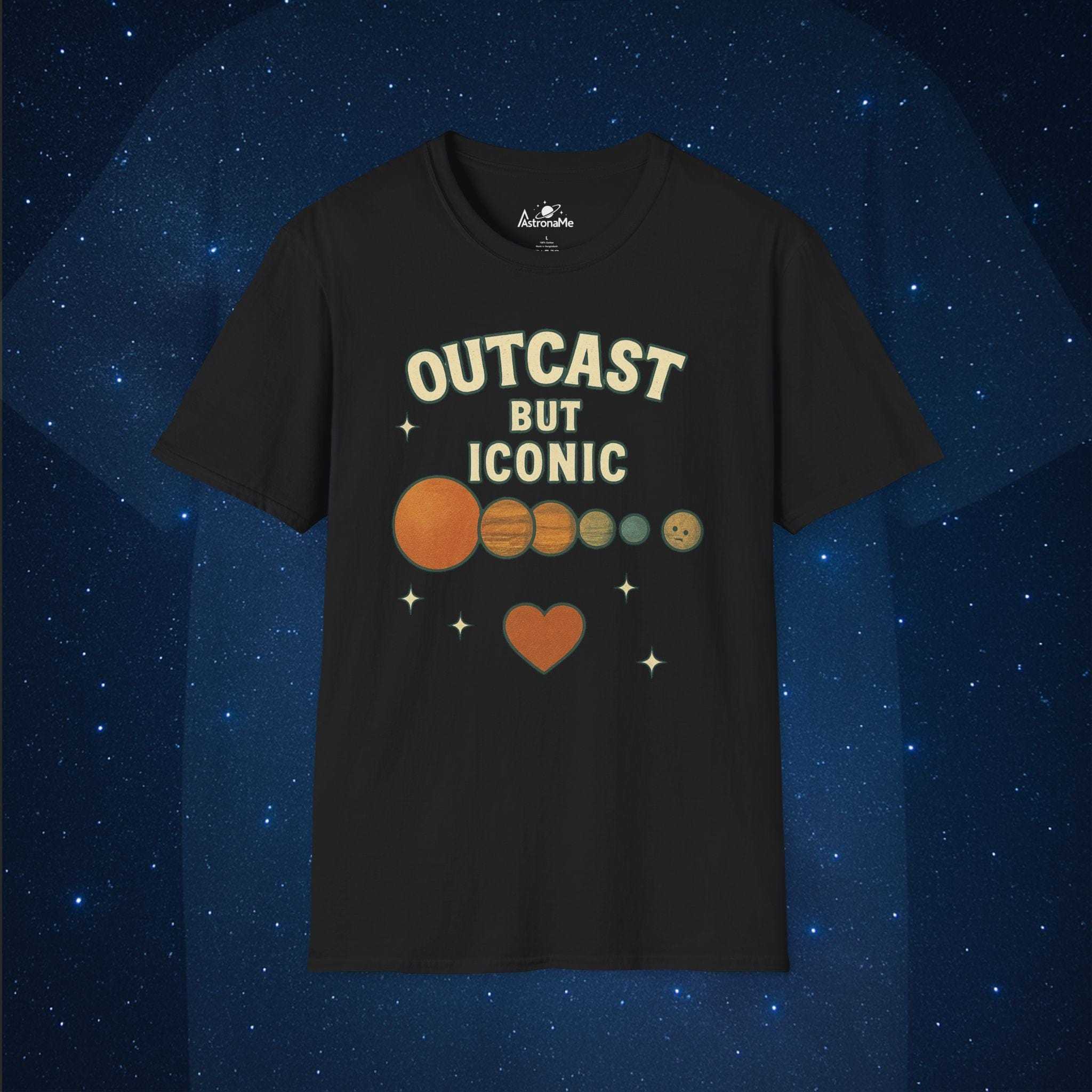 Pluto Outcast But Iconic - AstronaMe