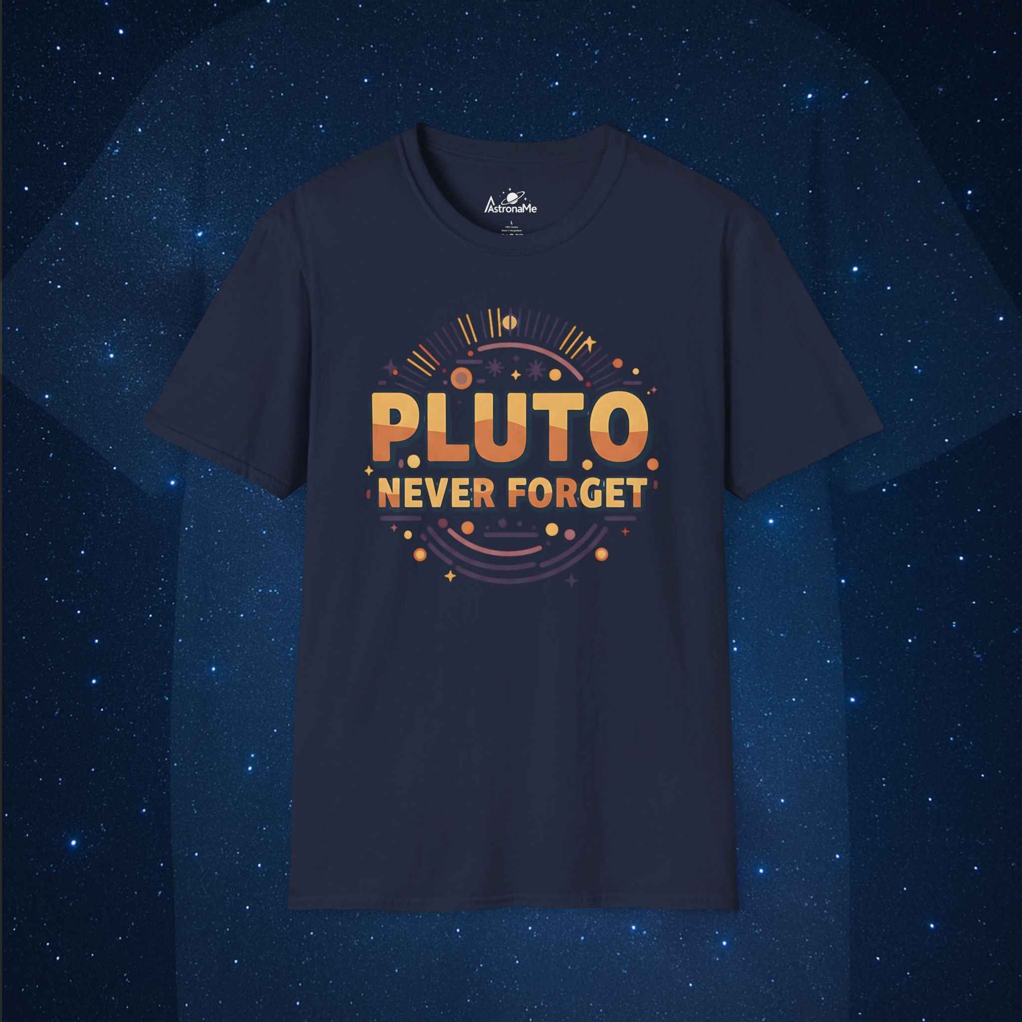 Pluto Never Forget T-Shirt