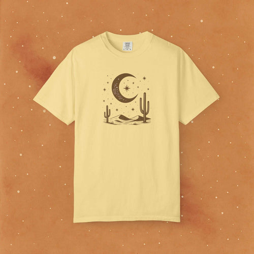 Boho Desert Moon Soft T-Shirt - AstronaMe