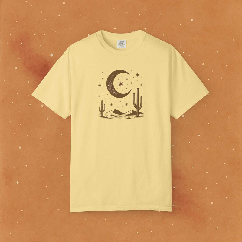 Boho Desert Moon Soft T-Shirt - AstronaMe