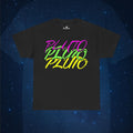 Pluto Retro Neon Planet Space T-Shirt