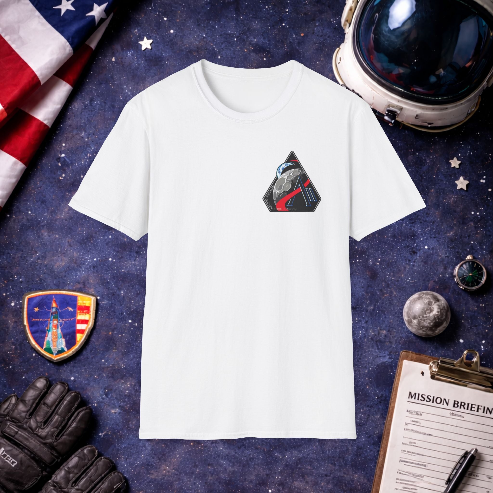 Artemis 2 Mission Patch Pocket T-Shirt
