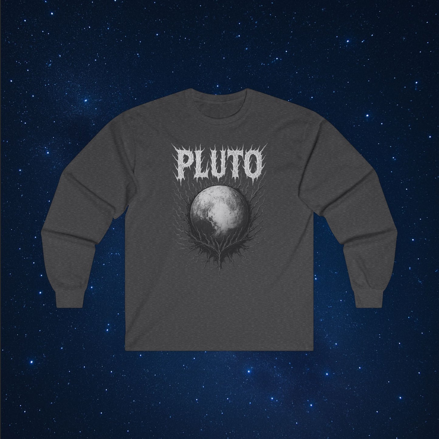 Pluto is Metal Longsleeve Tee