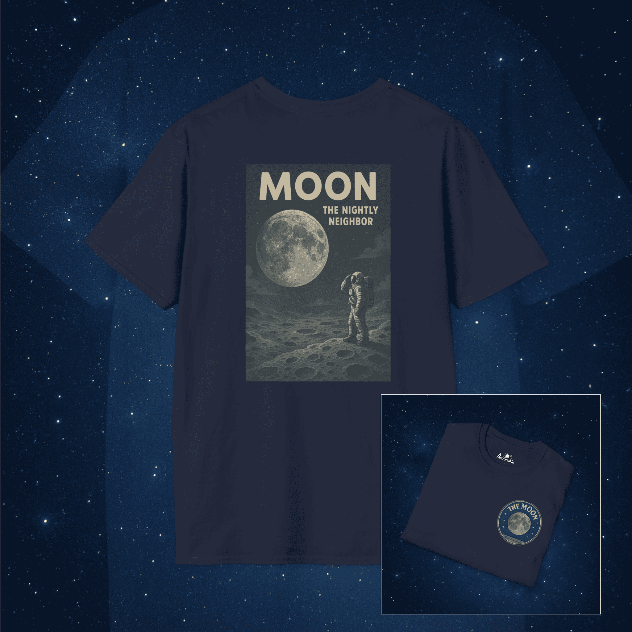 Moon The Nightly Neighbor Patch - AstronaMe