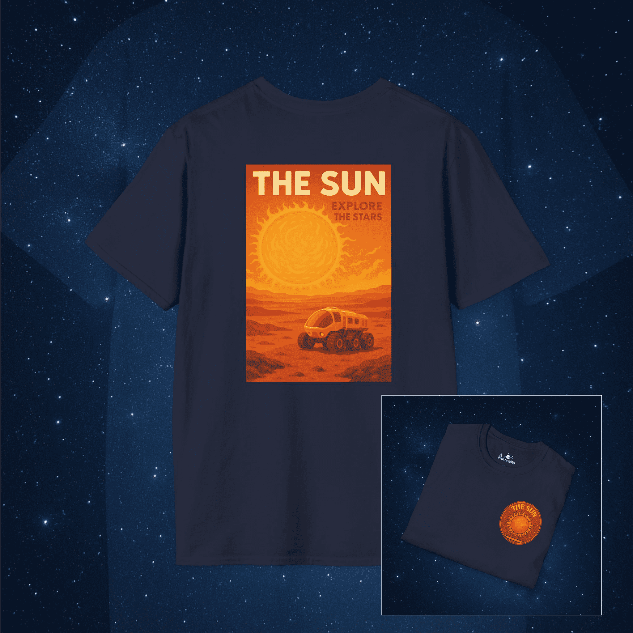 Sun Explore The Stars Patch - AstronaMe