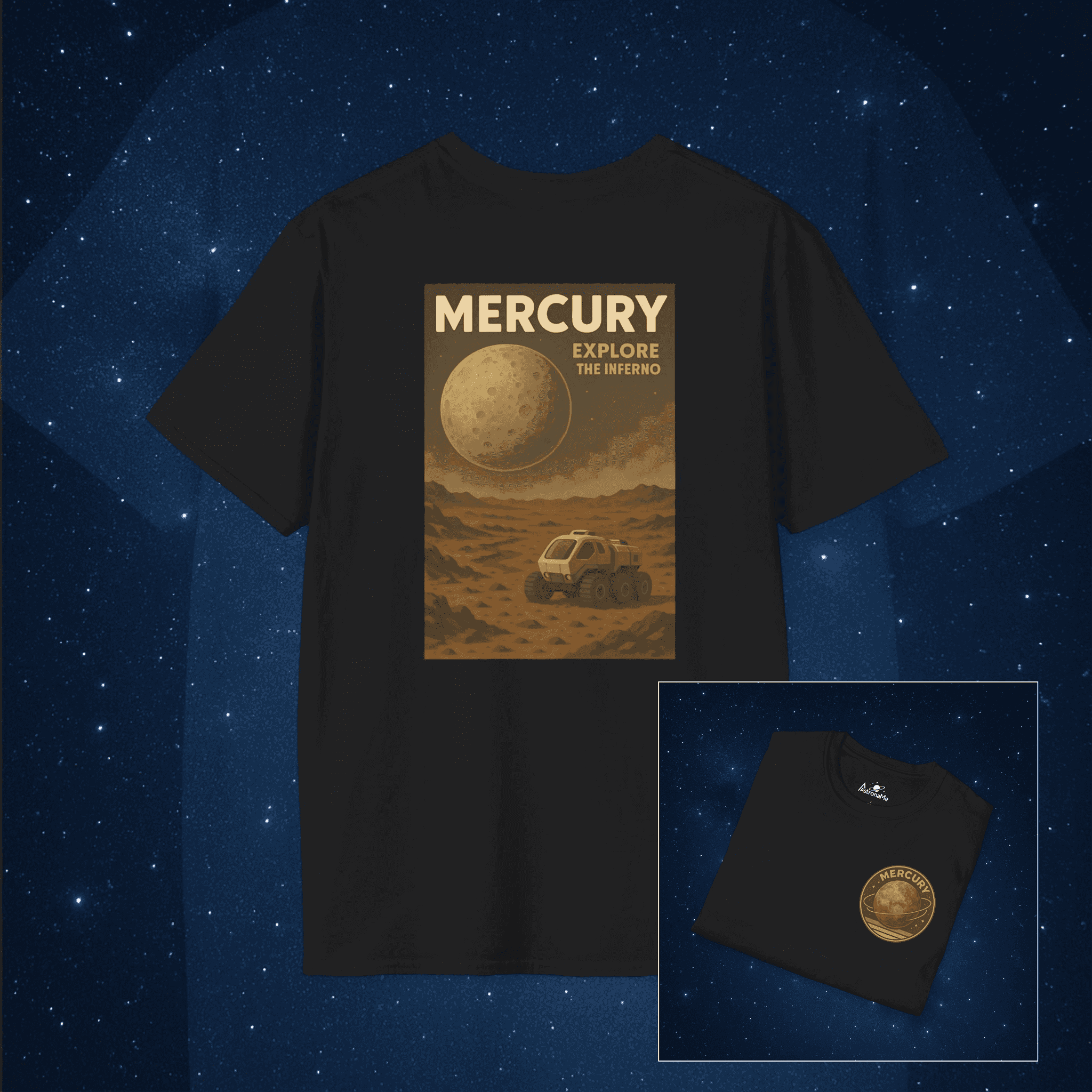 Mercury Explore The Inferno Patch - AstronaMe