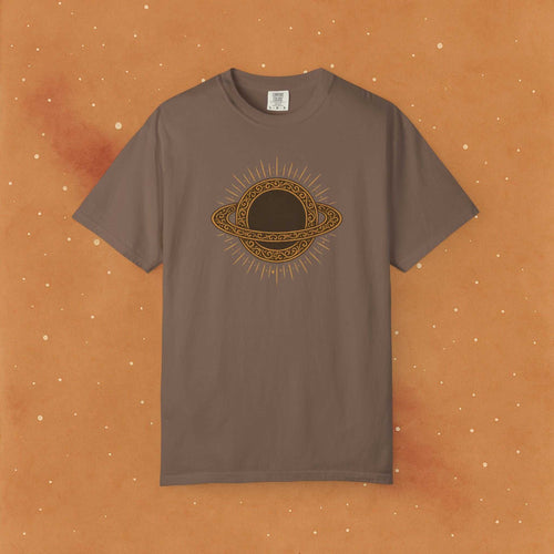 Boho Saturn Radiance Soft T-Shirt - AstronaMe