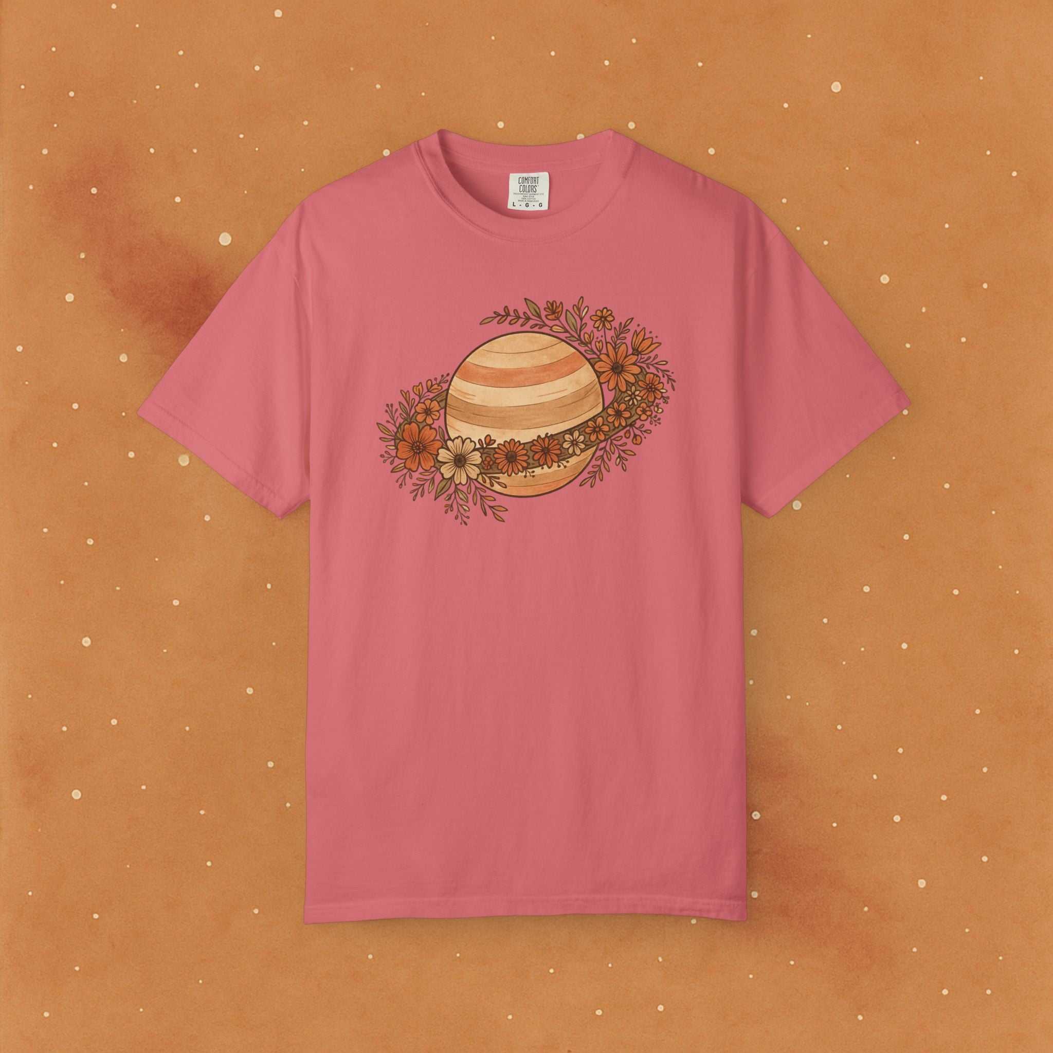 Boho Jupiter Floral Soft T-Shirt - AstronaMe