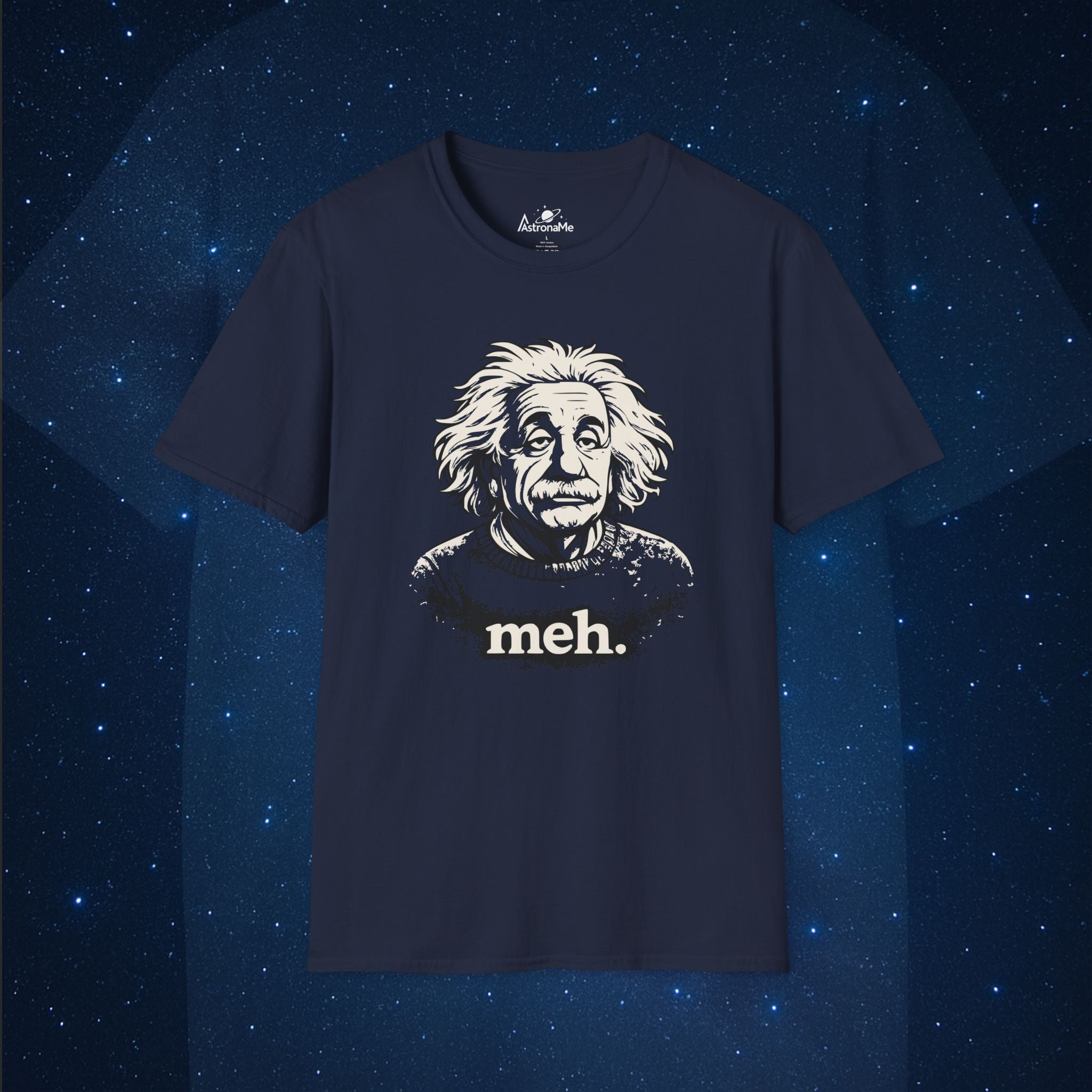 Meh Einstein Soft T-Shirt
