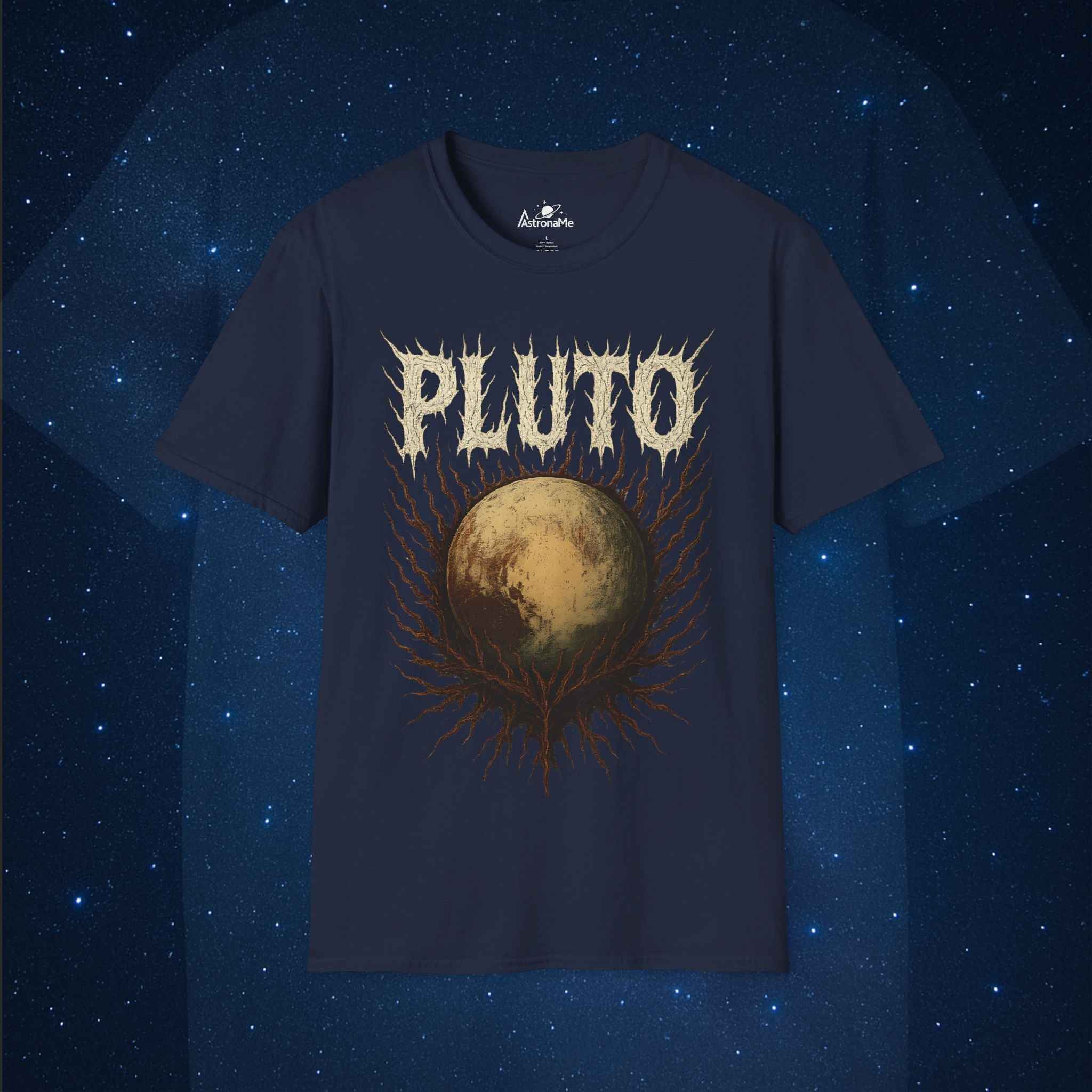 Pluto is Metal Color T-Shirt