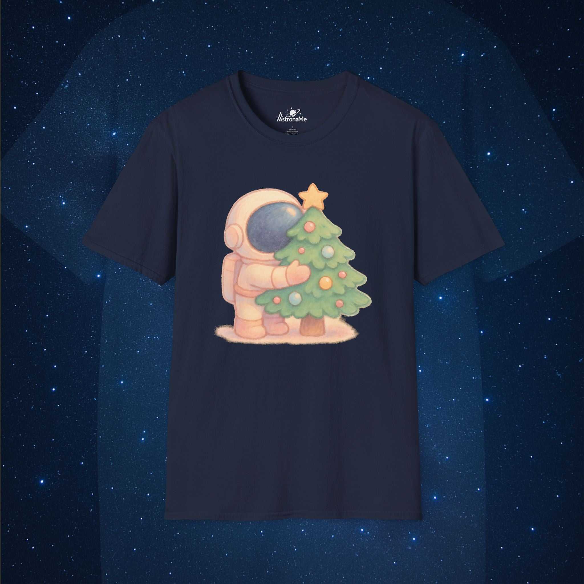 Astronaut Hugging Christmas Tree - AstronaMe