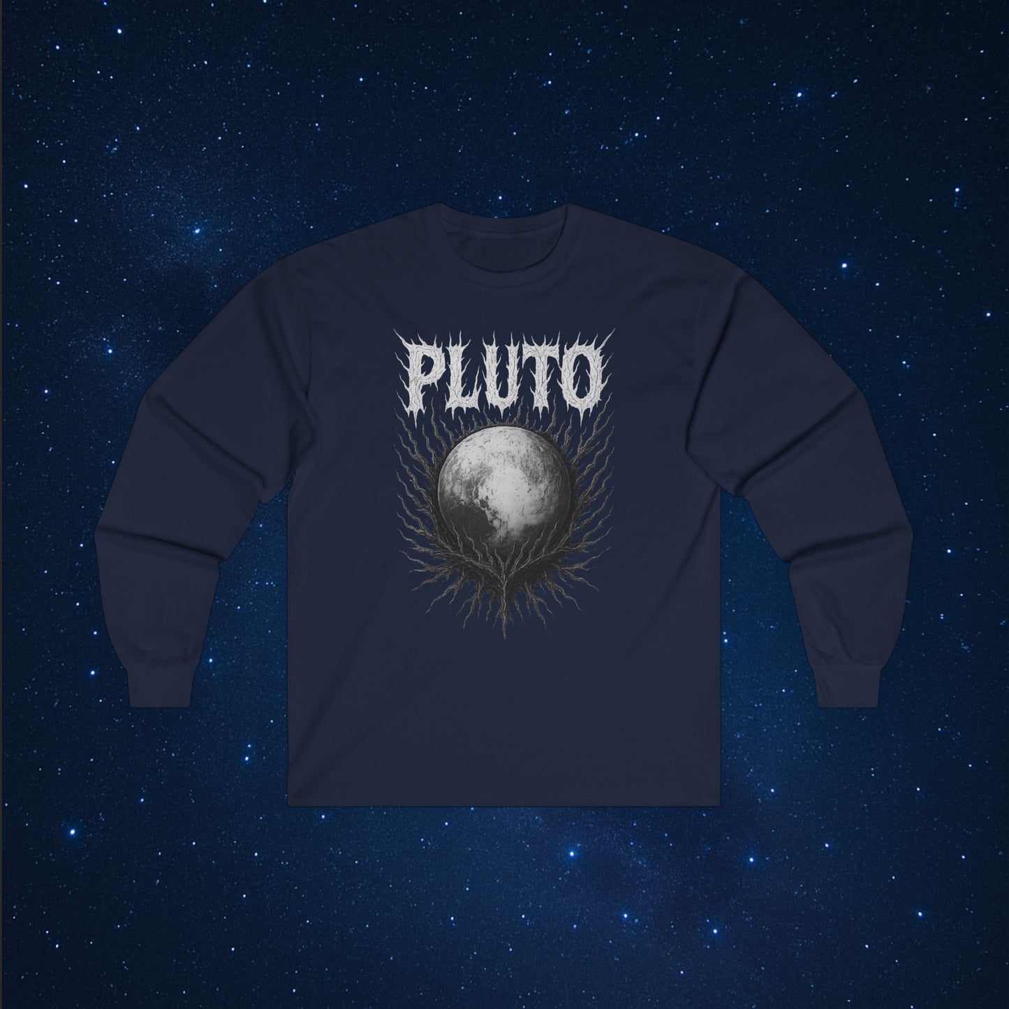 Pluto is Metal Longsleeve Tee