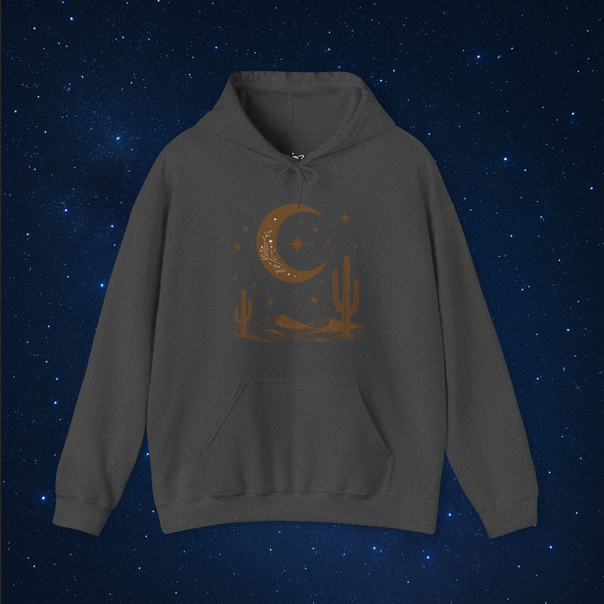 Boho Desert Moon Hoodie