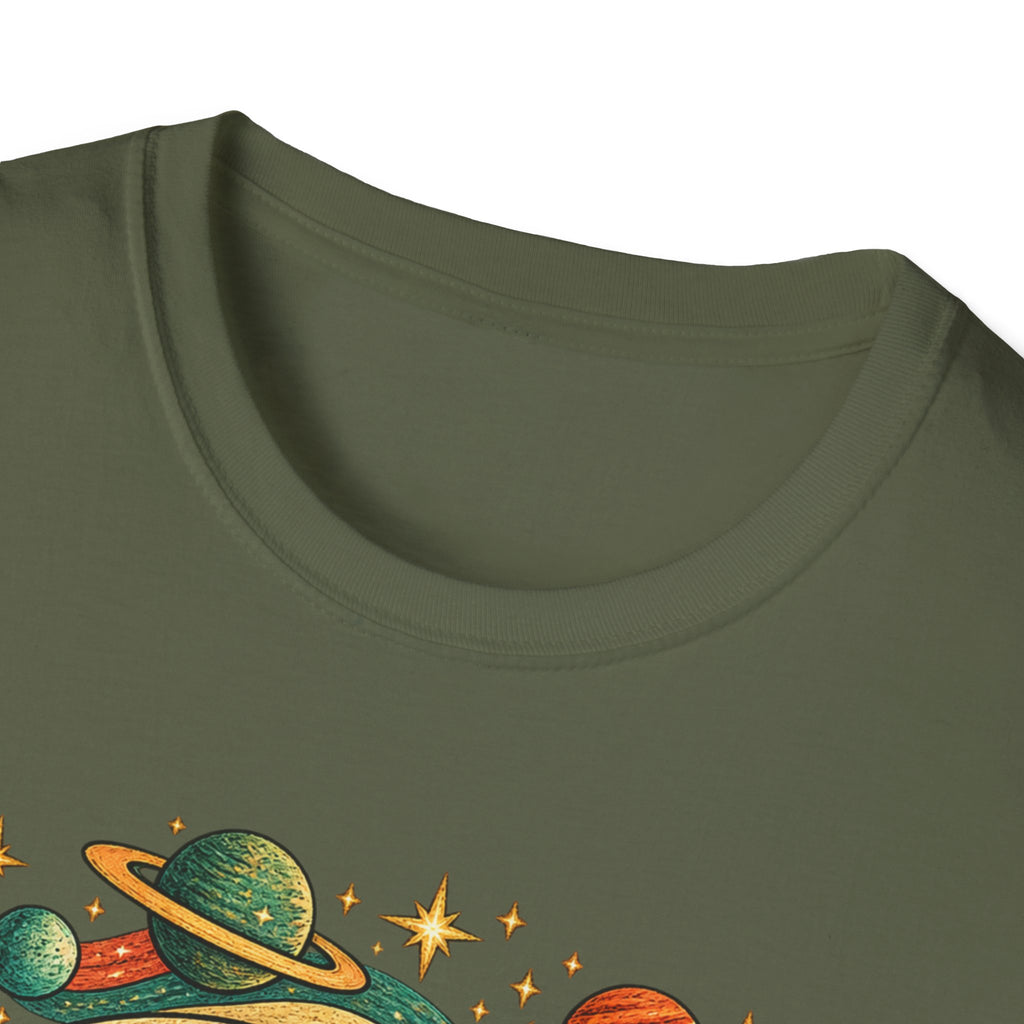 Folk Astronaut Gardener T-Shirt
