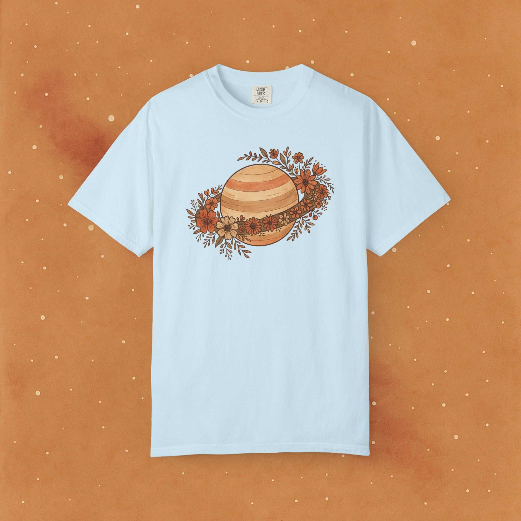 Boho Jupiter Floral Soft T-Shirt - AstronaMe