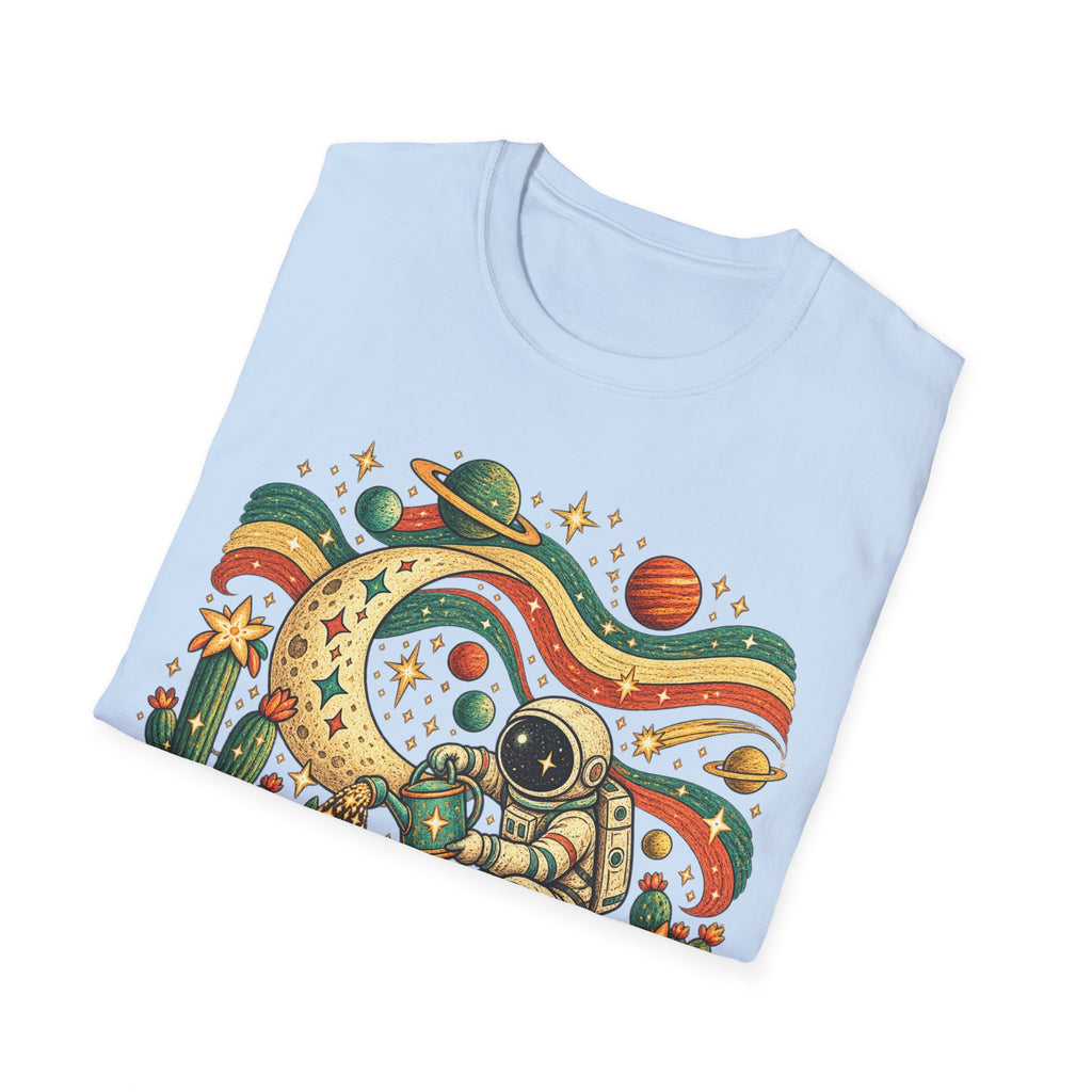 Folk Astronaut Gardener T-Shirt