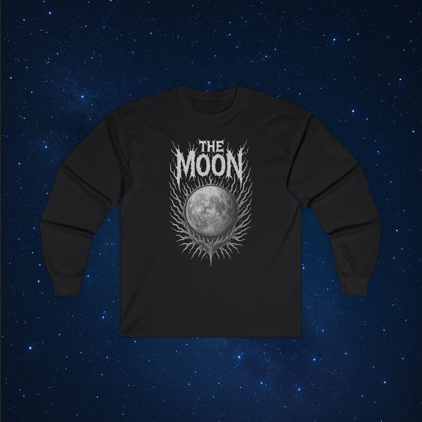 The Moon is Metal Long Sleeve T-Shirt