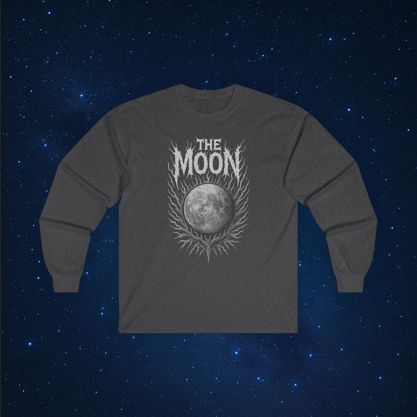 The Moon is Metal Long Sleeve T-Shirt