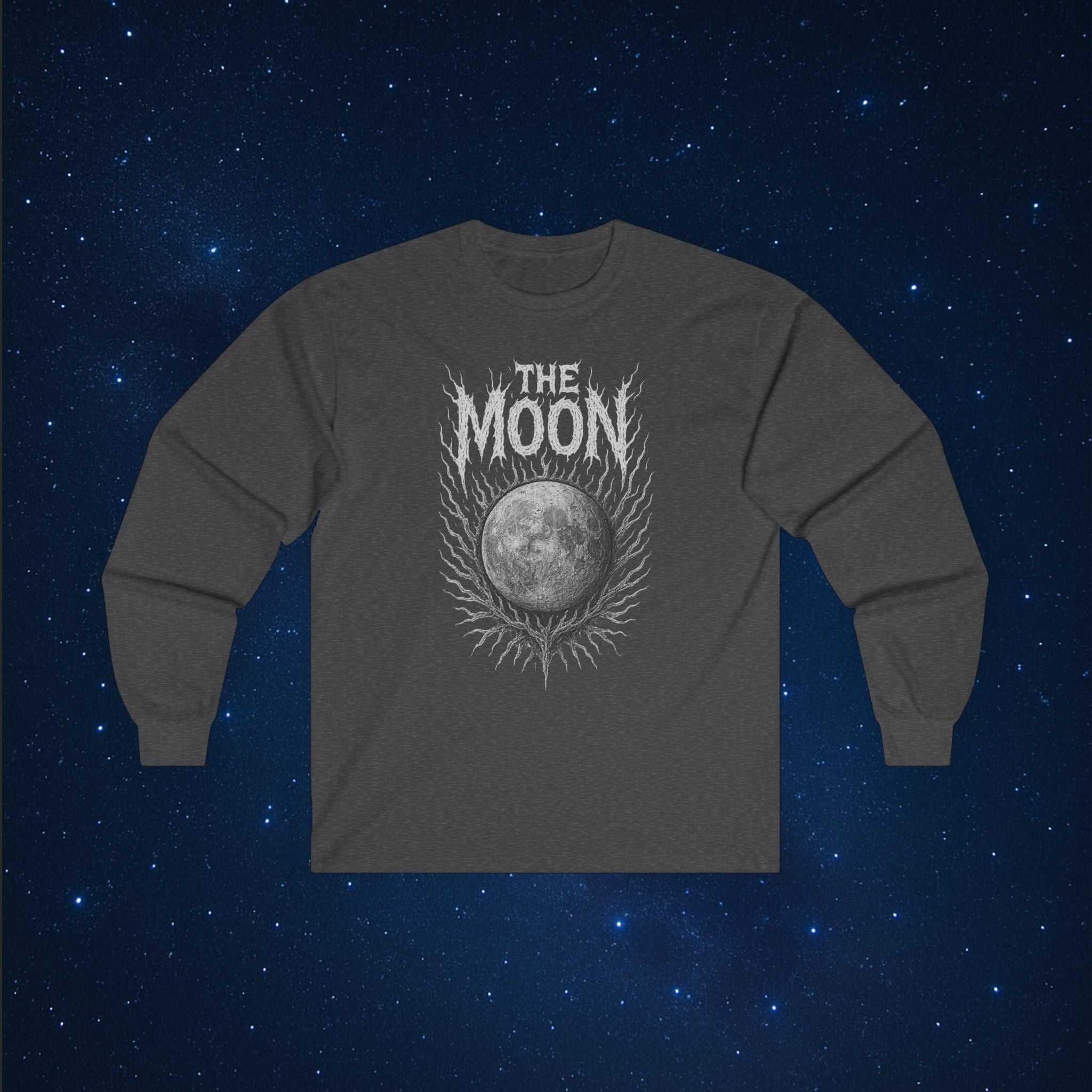 The Moon is Metal Long Sleeve T-Shirt