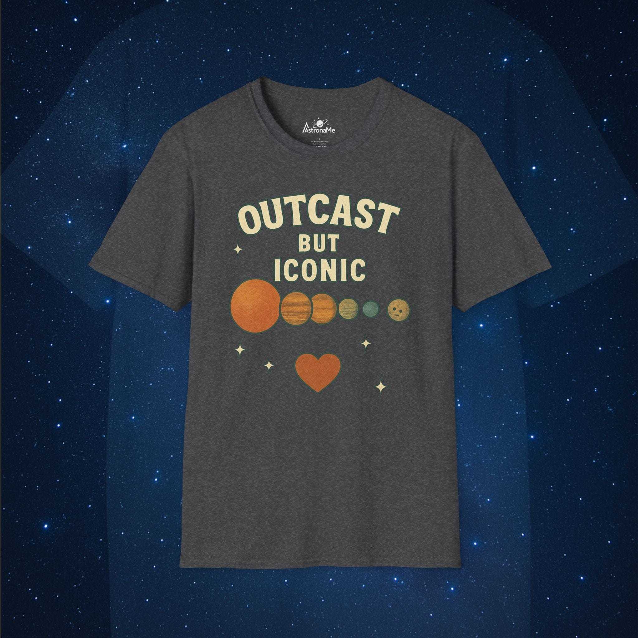 Pluto Outcast But Iconic - AstronaMe