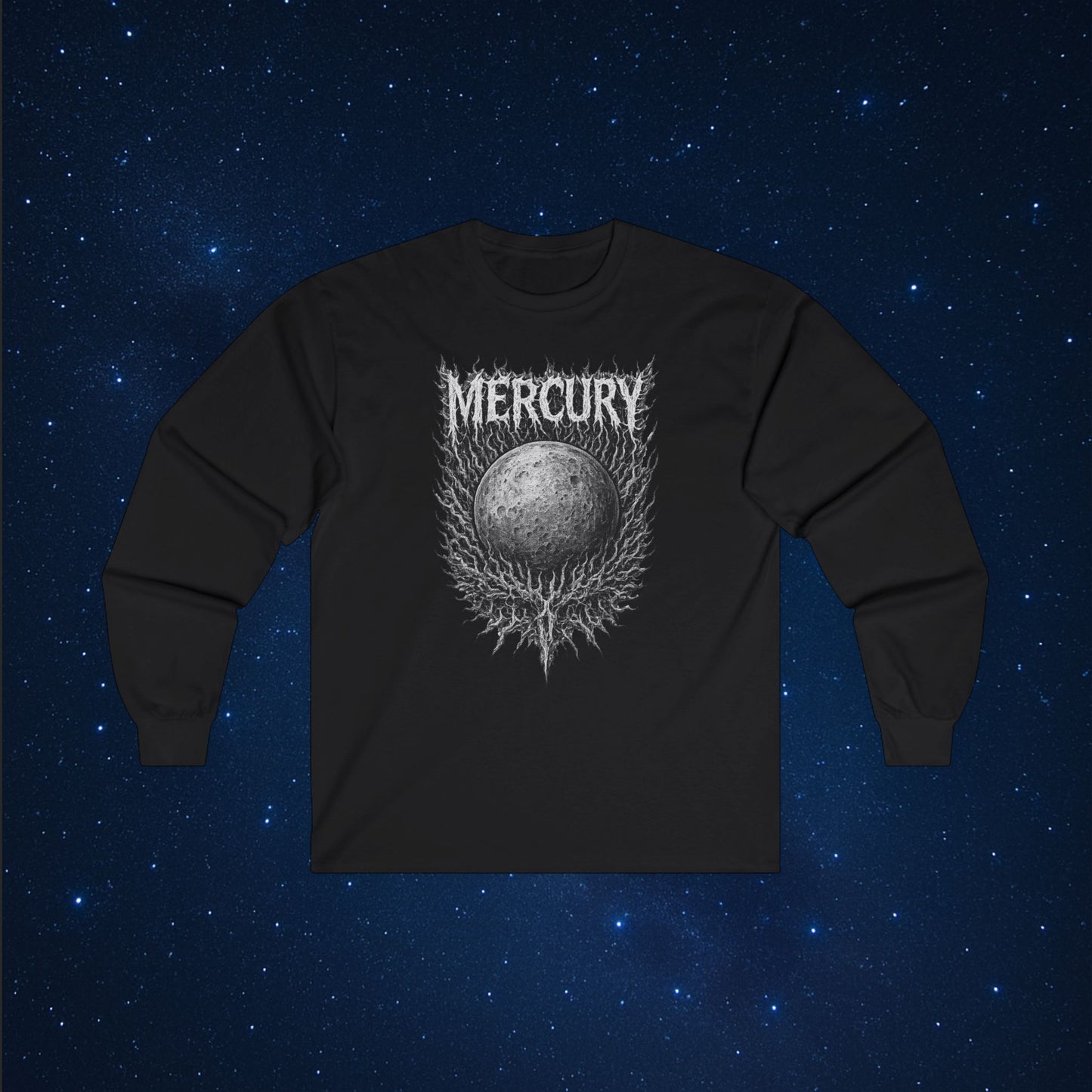 Mercury is Metal Long Sleeve T-Shirt