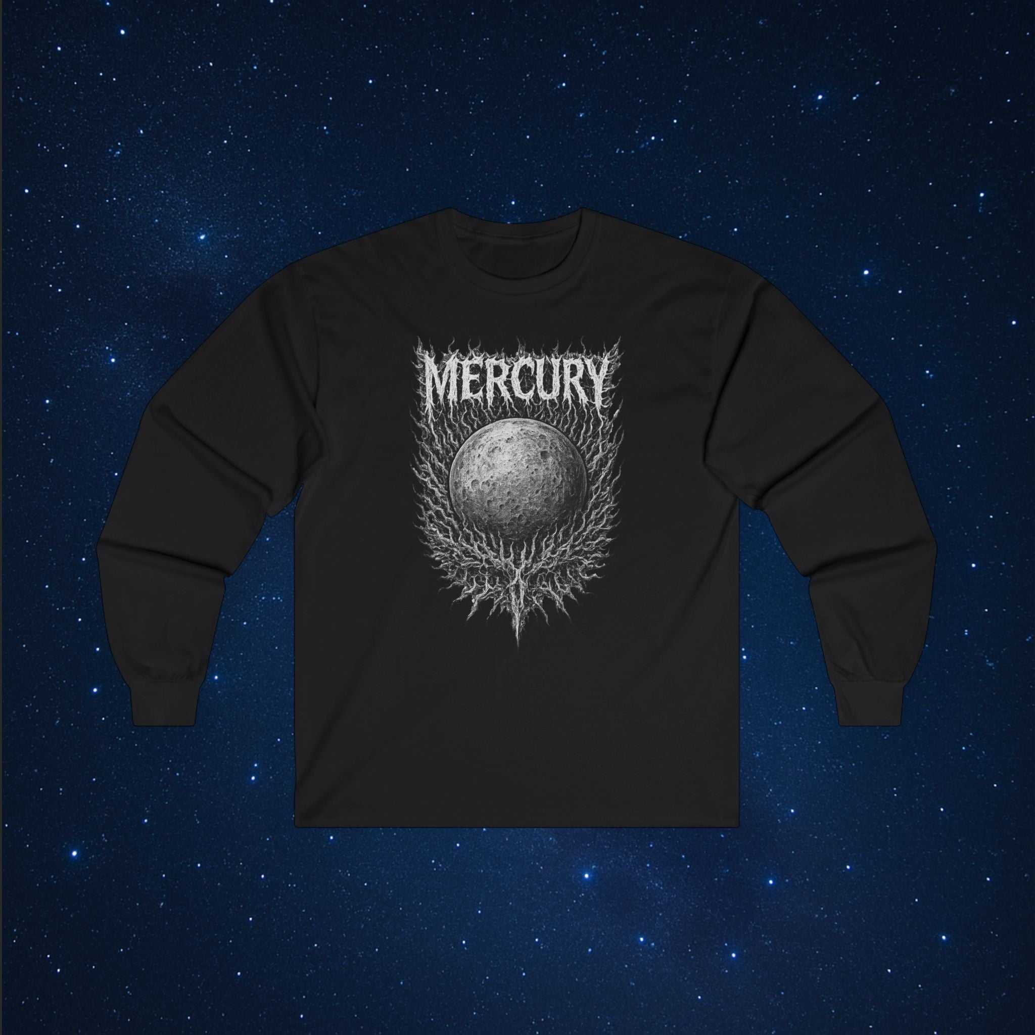 Mercury is Metal Long Sleeve T-Shirt