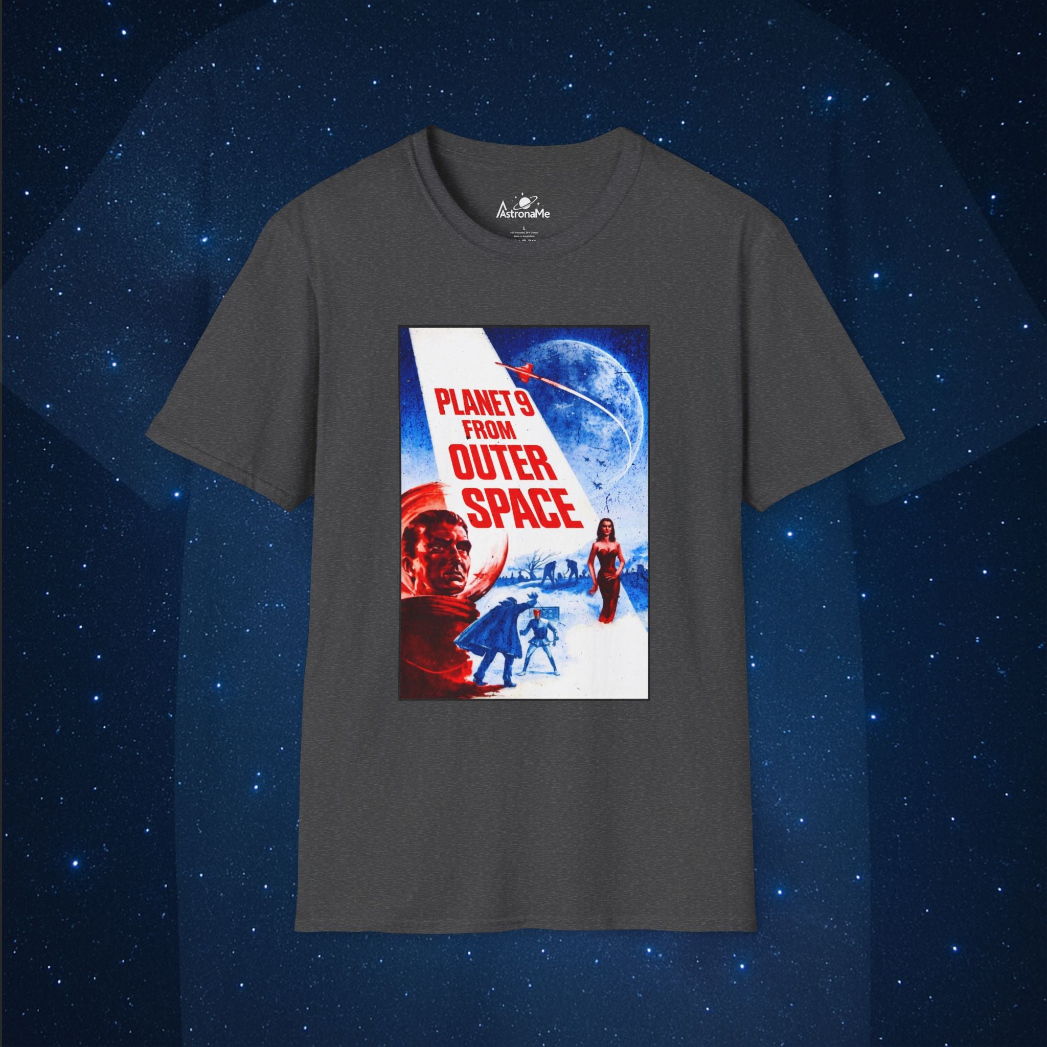 Planet 9 from Outer Space Parody T-Shirt